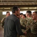 The Secretary of Defense visits Soldiers at the Southern Border