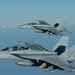 U.S. Navy F/A-18 Super Hornets conduct operations in the CENTCOM AOR