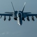 U.S. Navy F/A-18 Super Hornets conduct operations in the CENTCOM AOR