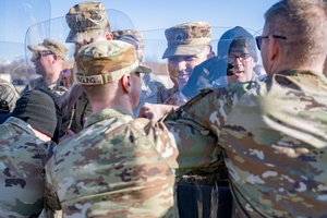 American and Canadian Military Police Band together with Field Force Operations Training