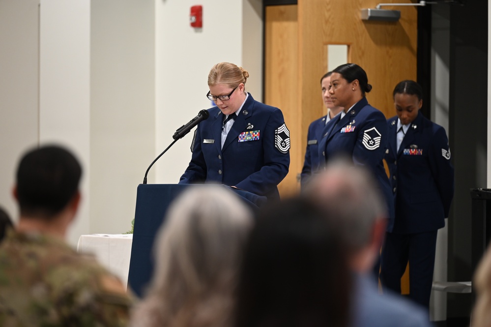 SMSgt Christie D. Brown promoted to Chief Master Sergeant