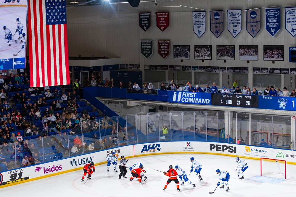 USAFA Hockey vs RIT 2025