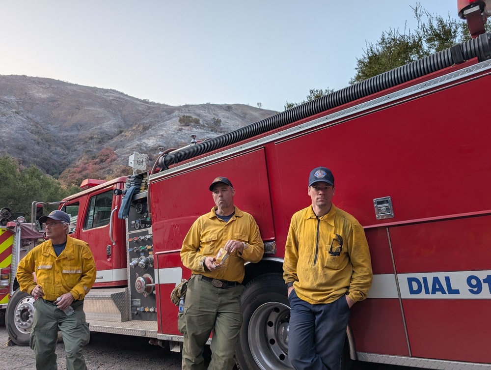 Ash Like Snow: ORANG Airman Aids in Aftermath of Palisade Fire