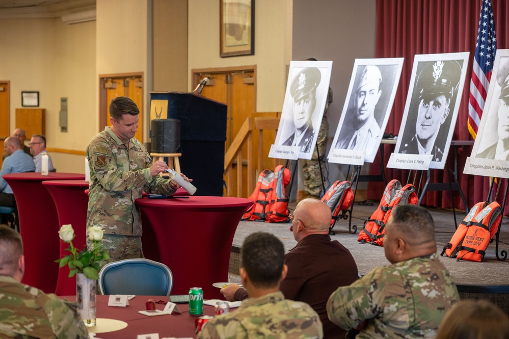 Team Kirtland Holds Four Chaplains Luncheon