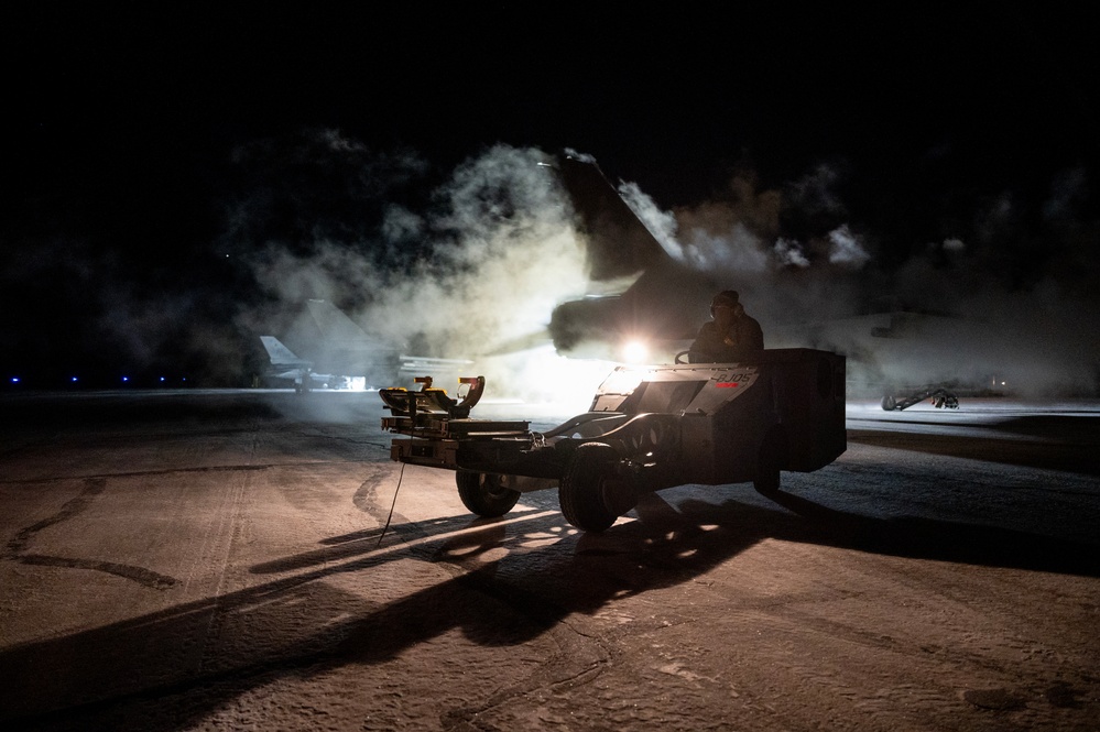 18th EFGS load munitions during Operation NOBLE DEFENDER