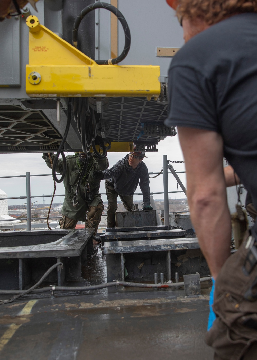 Kearsarge Installs Two New Close-In Weapon Systems (CIWS)