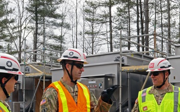 South Atlantic Division Commander visits Burnett Reservoir in North Carolina