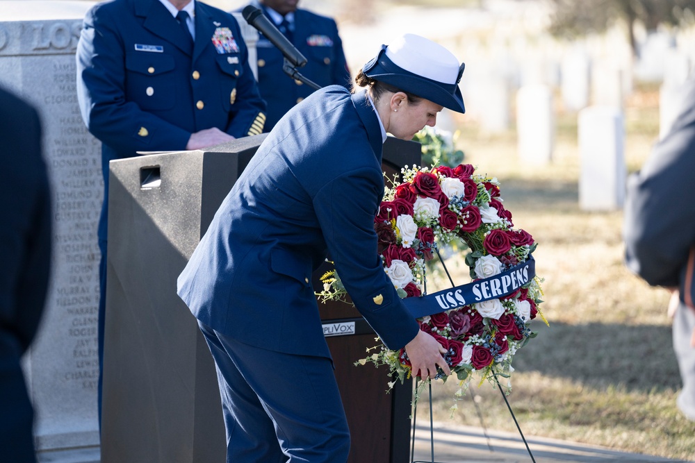 USS Serpens 80th Anniversary Remembrance Ceremony