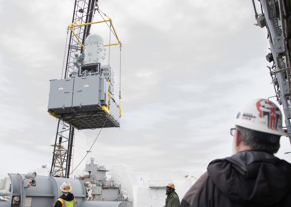 Kearsarge Installs Two New Close-In Weapon Systems (CIWS)