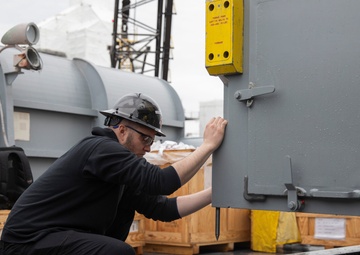 Kearsarge Installs Two New Close-In Weapon Systems (CIWS)