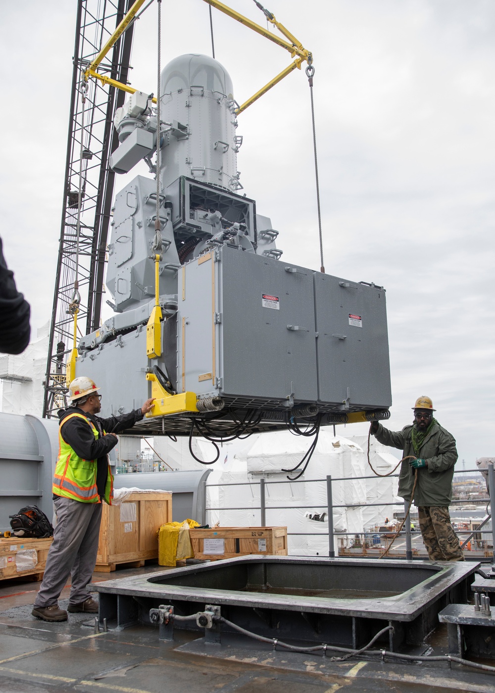 Kearsarge Installs Two New Close-In Weapon Systems (CIWS)