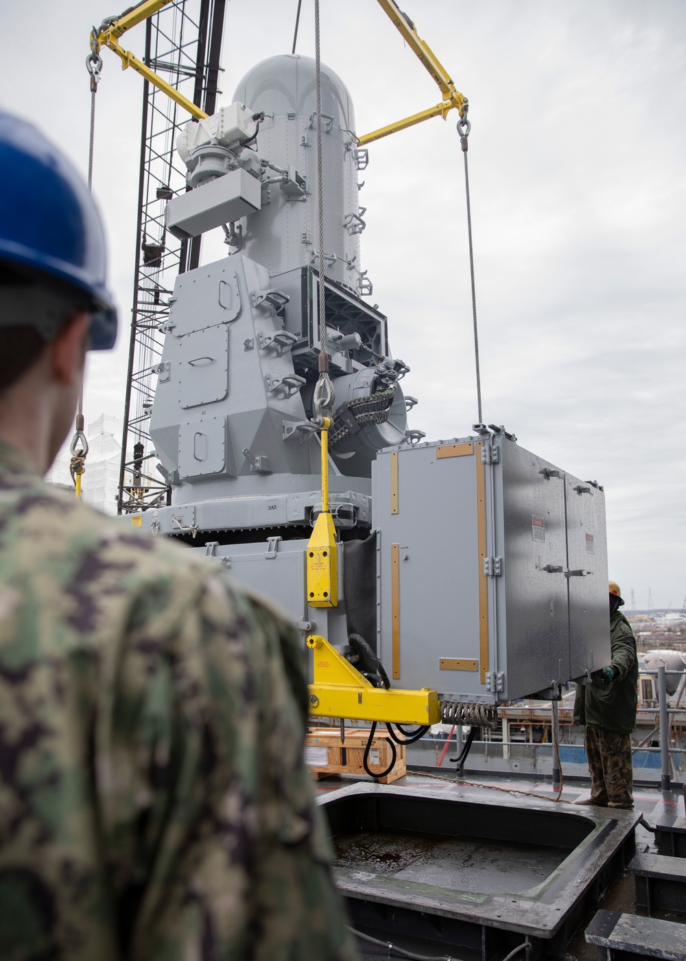 Kearsarge Installs Two New Close-In Weapon Systems (CIWS)