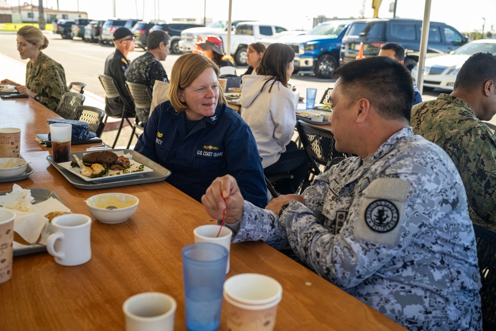 U.S. Coast Guard Sector Los Angles-Long Beach hosts a visit and luncheon with Foreign Nation Attaches