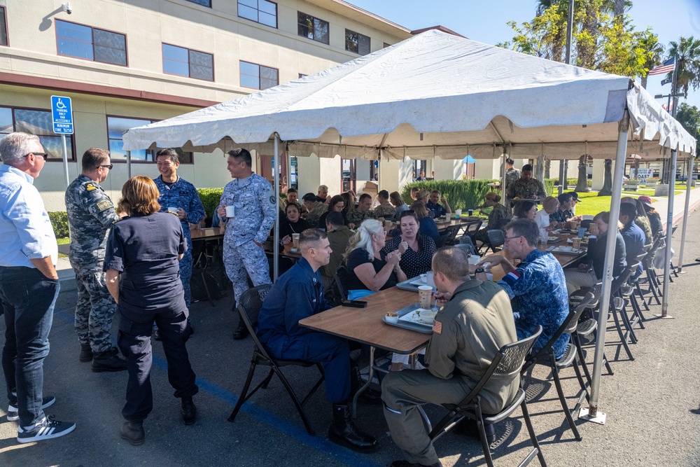 U.S. Coast Guard Sector Los Angles-Long Beach hosts a visit and luncheon with Foreign Nation Attaches