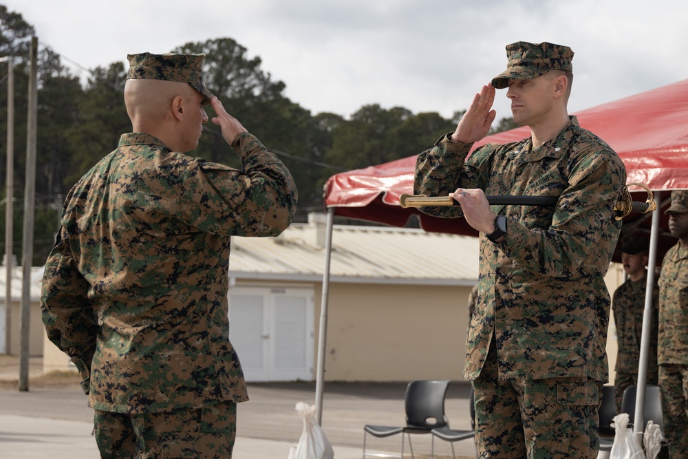 Marine Combat Training Battalion Relief and Appointment Ceremony