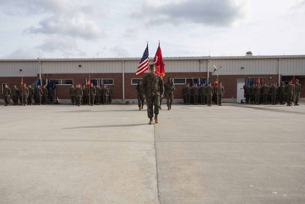 Marine Combat Training Battalion Relief and Appointment Ceremony