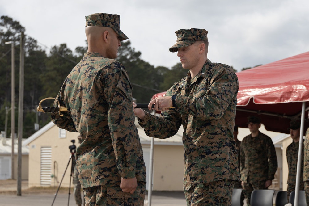 Marine Combat Training Battalion Relief and Appointment Ceremony