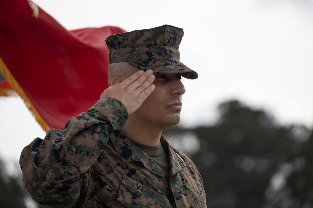 Marine Combat Training Battalion Relief and Appointment Ceremony