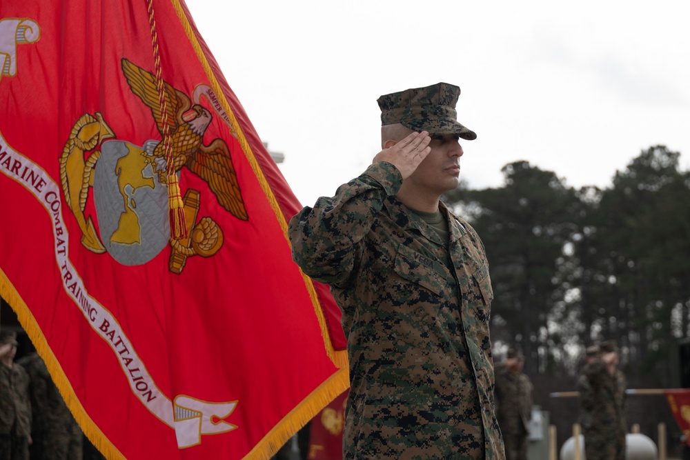 Marine Combat Training Battalion Relief and Appointment Ceremony