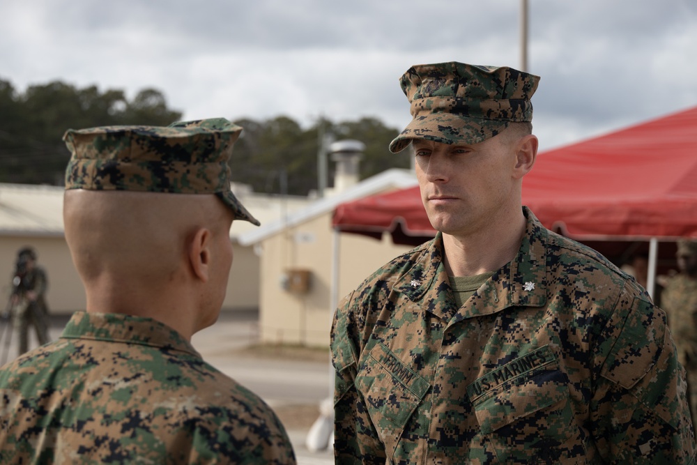 Marine Combat Training Battalion Relief and Appointment Ceremony