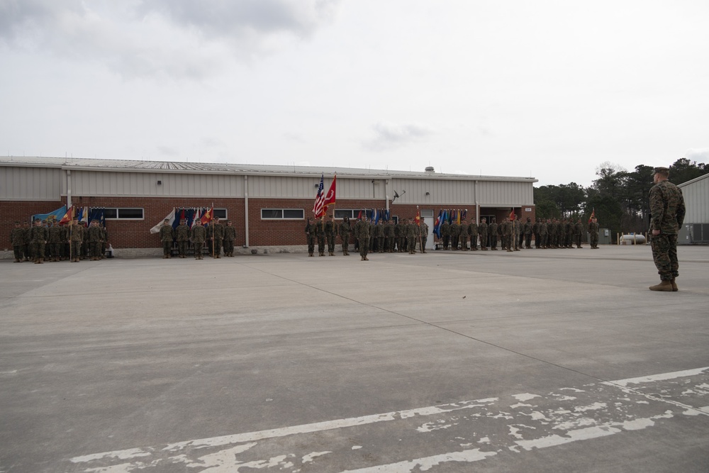 Marine Combat Training Battalion Relief and Appointment Ceremony