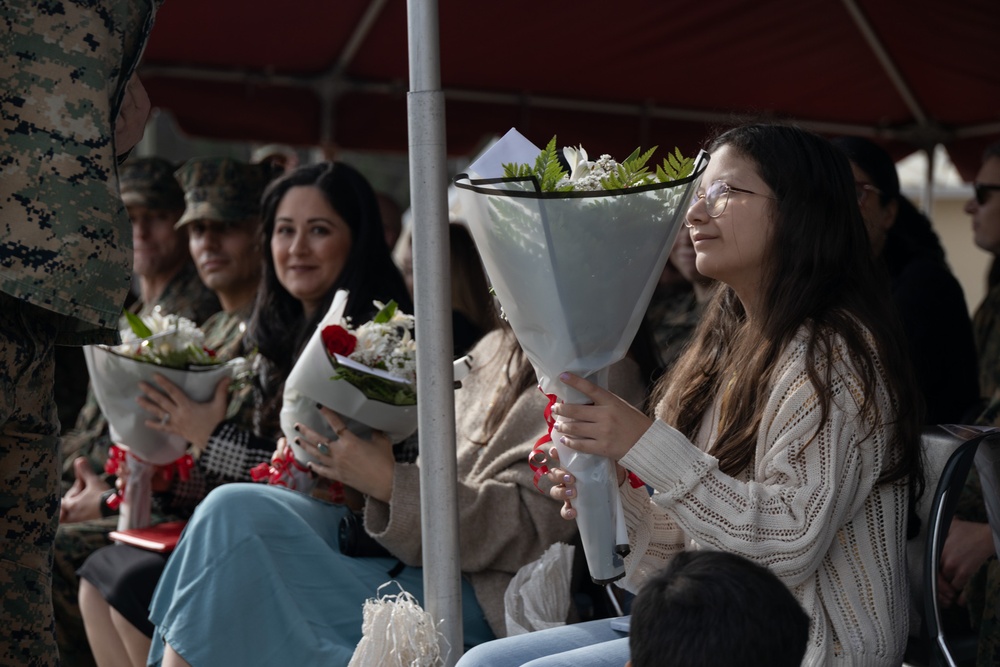 Marine Combat Training Battalion Relief and Appointment Ceremony