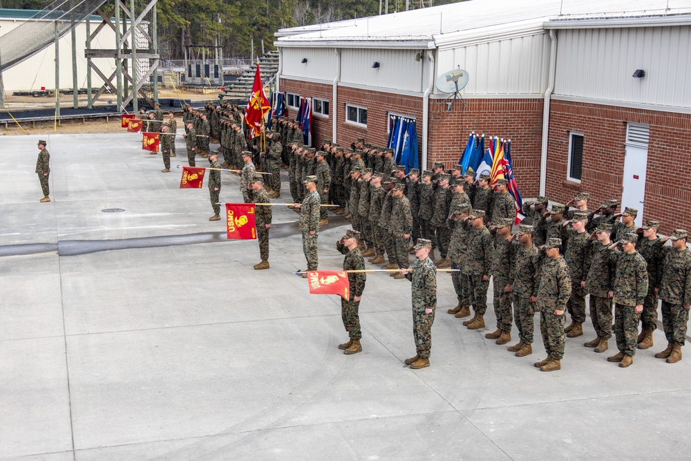 Marine Combat Training Battalion Relief and Appointment Ceremony