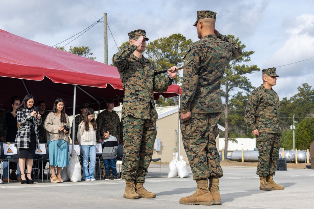 Marine Combat Training Battalion Relief and Appointment Ceremony