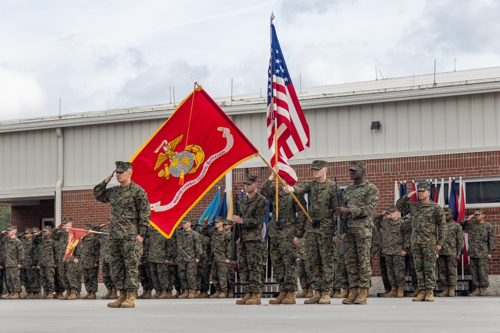 Marine Combat Training Battalion Relief and Appointment Ceremony