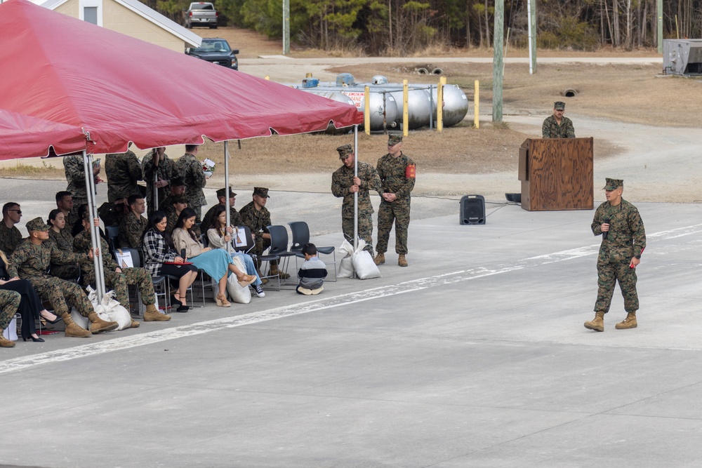 Marine Combat Training Battalion Relief and Appointment Ceremony