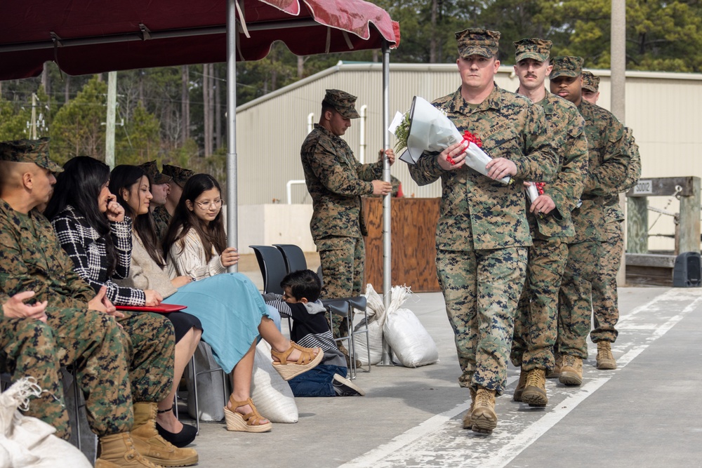 Marine Combat Training Battalion Relief and Appointment Ceremony