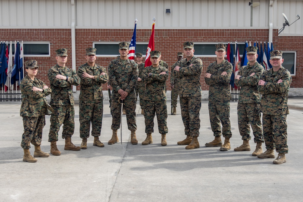 Marine Combat Training Battalion Relief and Appointment Ceremony