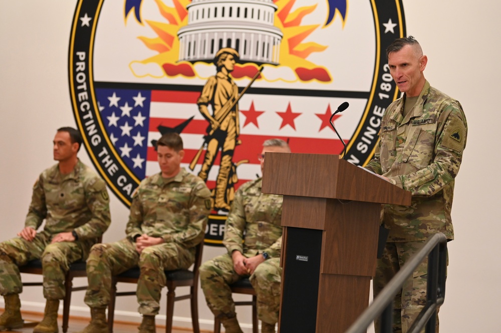 260th Regiment (Regional Training Institute) Change of Command