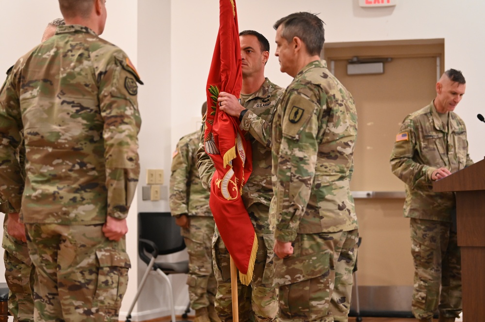 260th Regiment (Regional Training Institute) Change of Command