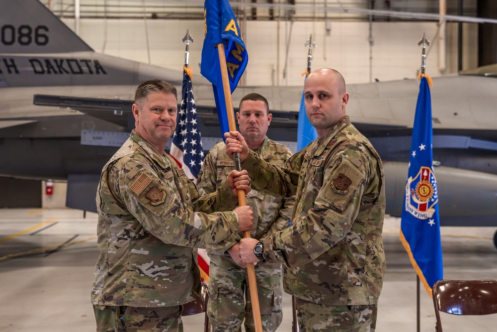 114th Aircraft Maintenance Squadron welcomes new commander