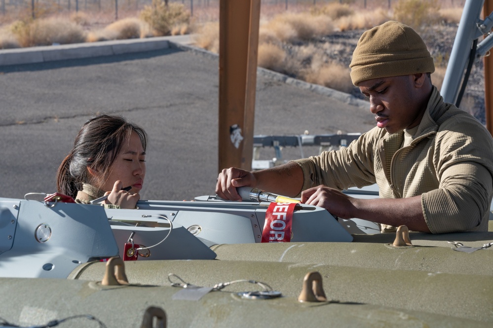Iron MAIDEN begins at Nellis