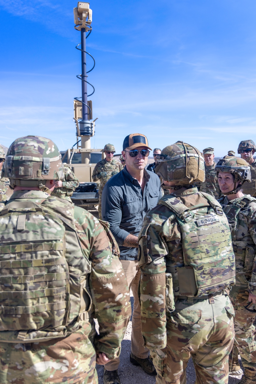 U.S. Secretary of Defense visits Fort Bliss, Southern Border