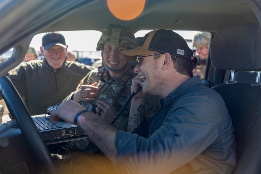 U.S. Secretary of Defense visits Fort Bliss, Southern Border