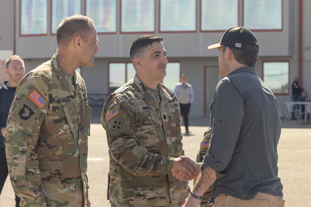 U.S. Secretary of Defense visits Fort Bliss, Southern Border