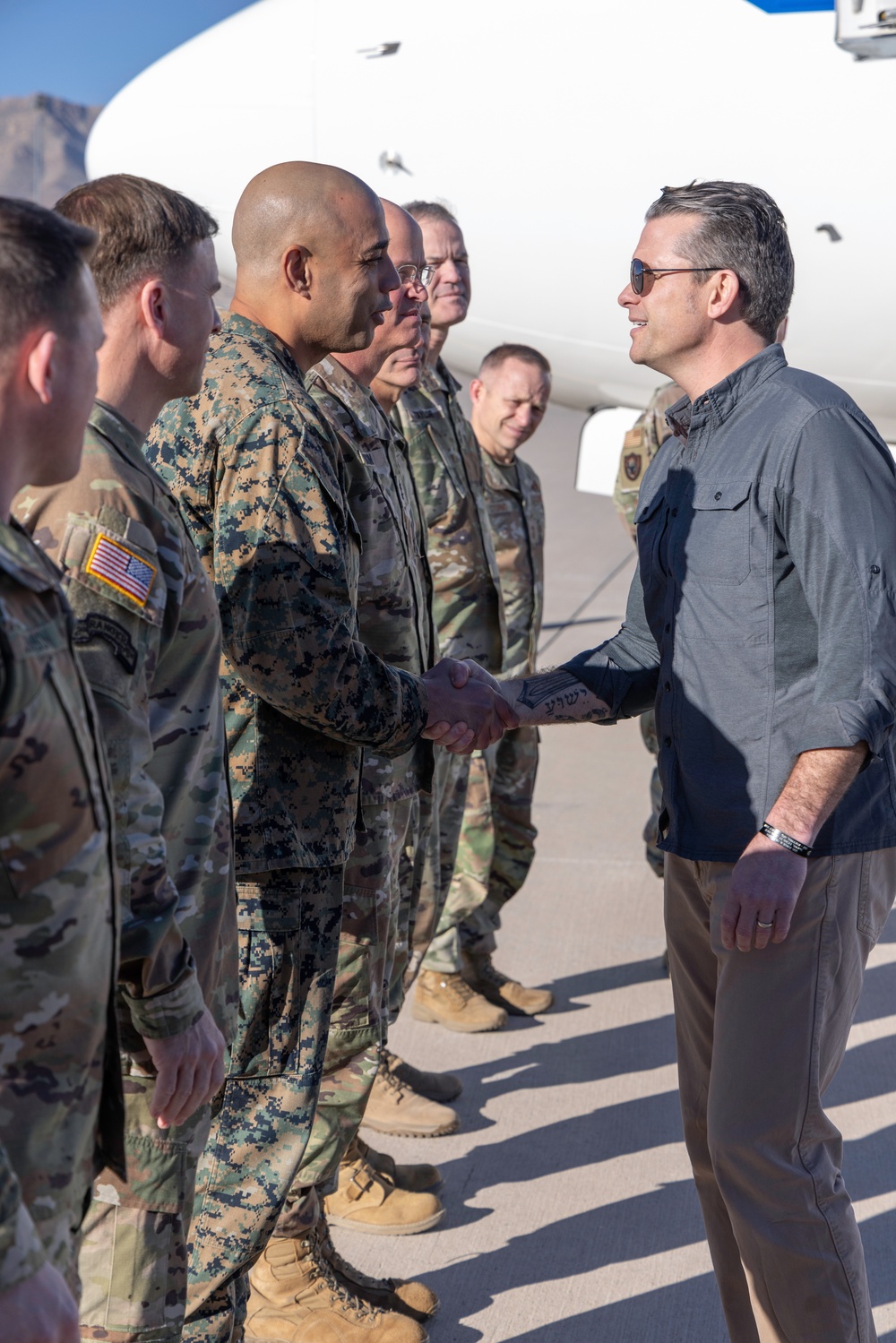 U.S. Secretary of Defense visits Fort Bliss, Southern Border