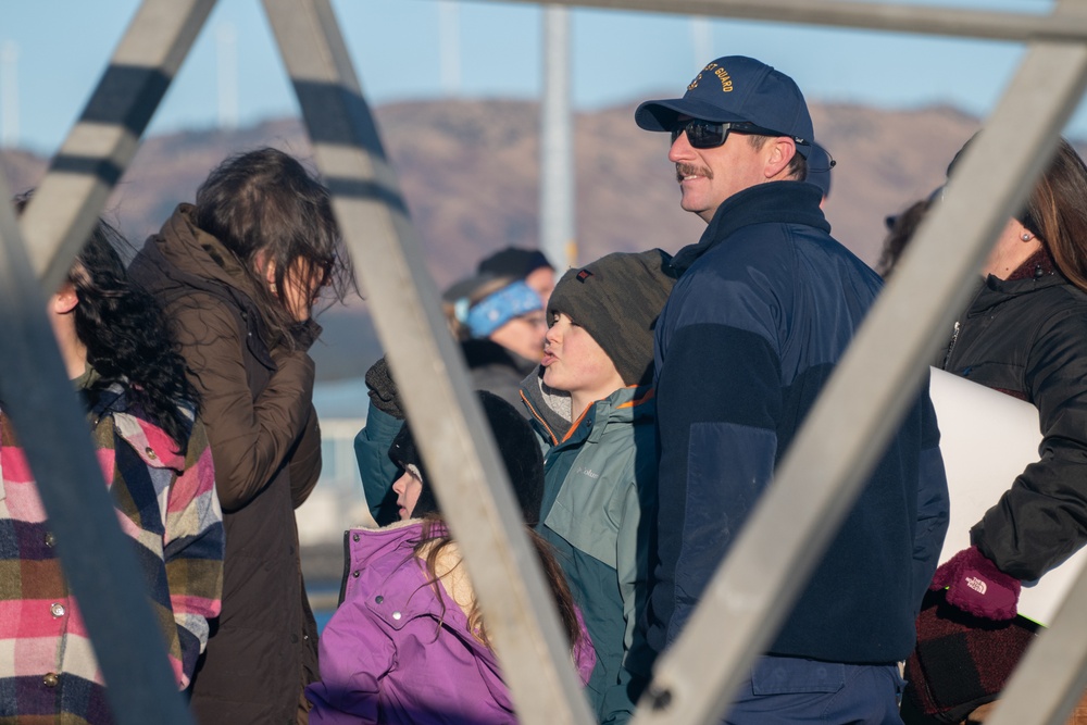 Coast Guard John Witherspoon makes first arrival to homeport in Kodiak, Alaska