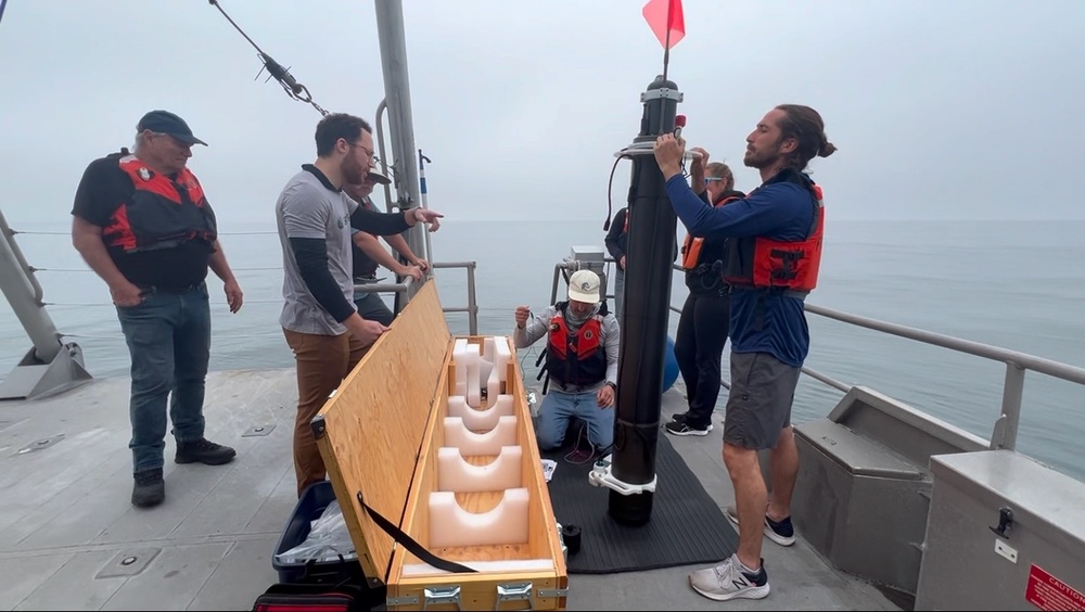 NPS, Industry Research Leads to First in Persistent, Ocean Acoustic Data Collection Technology