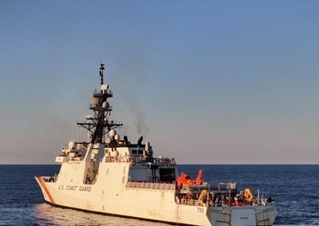 Coast Guard Cutter Stone intercepts a drug trafficking vessel in the Eastern Pacific Ocean