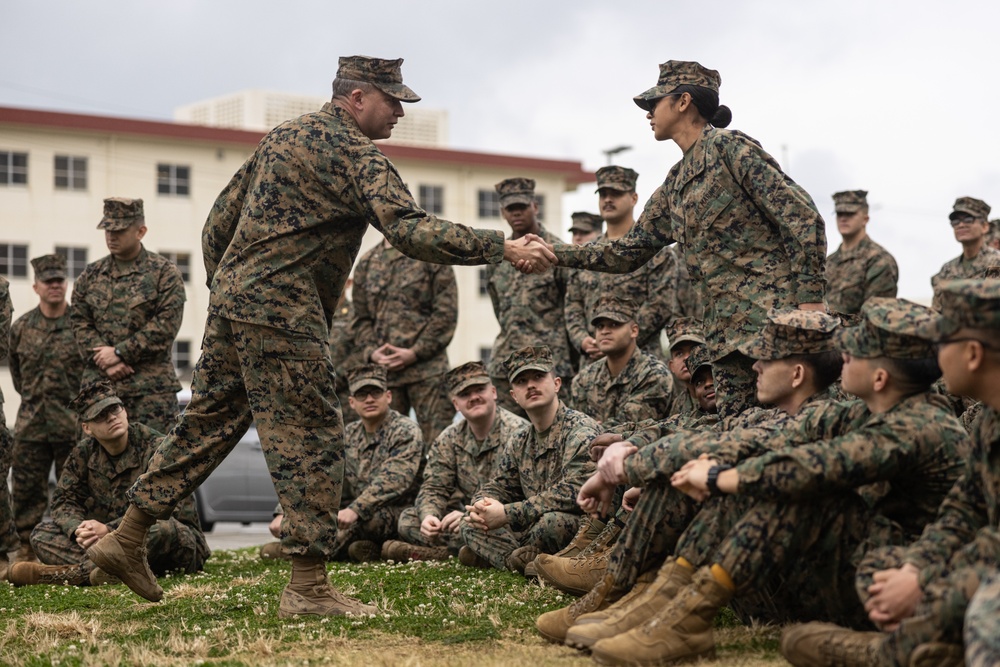 4th Marine Regiment Awards and Promotion Ceremony