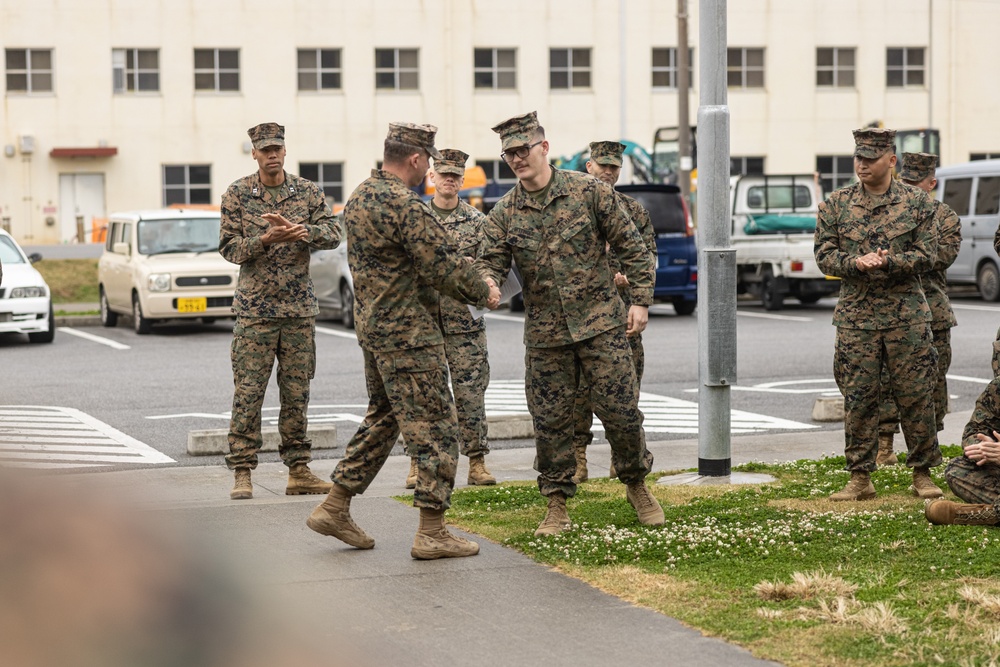 4th Marine Regiment Awards and Promotion Ceremony