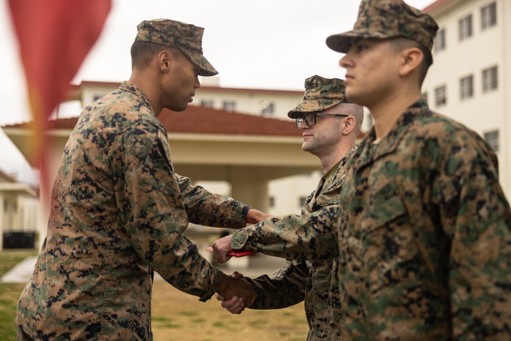 4th Marine Regiment Awards and Promotion Ceremony