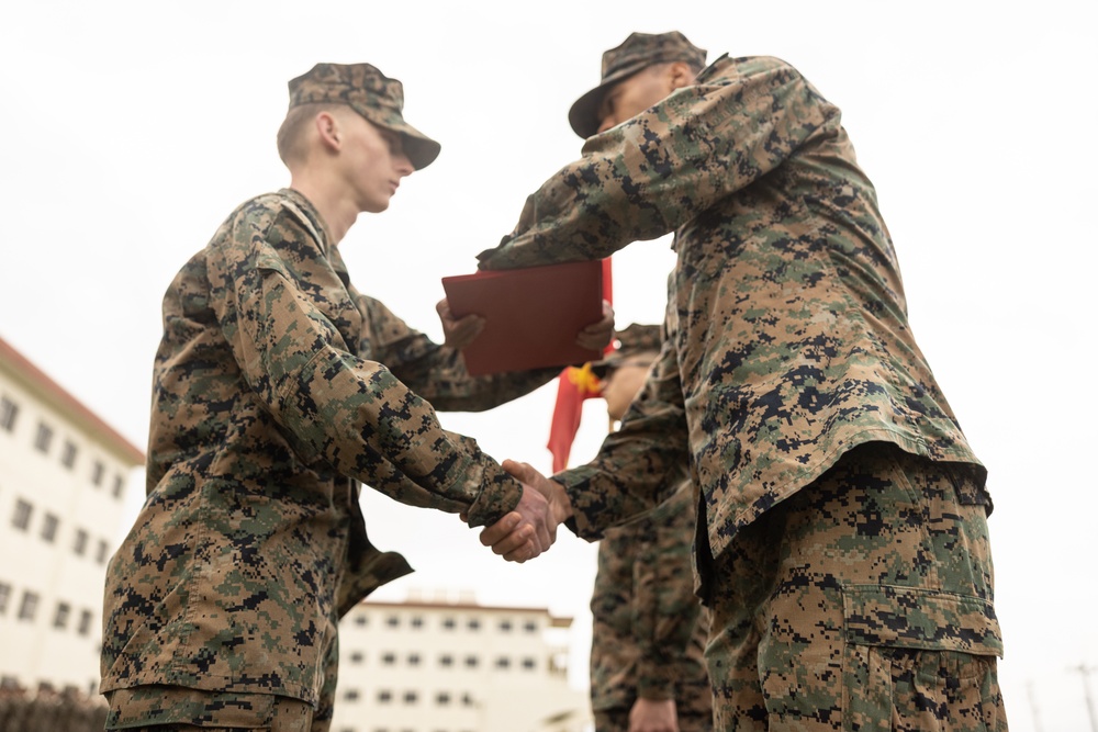 4th Marine Regiment Awards and Promotion Ceremony