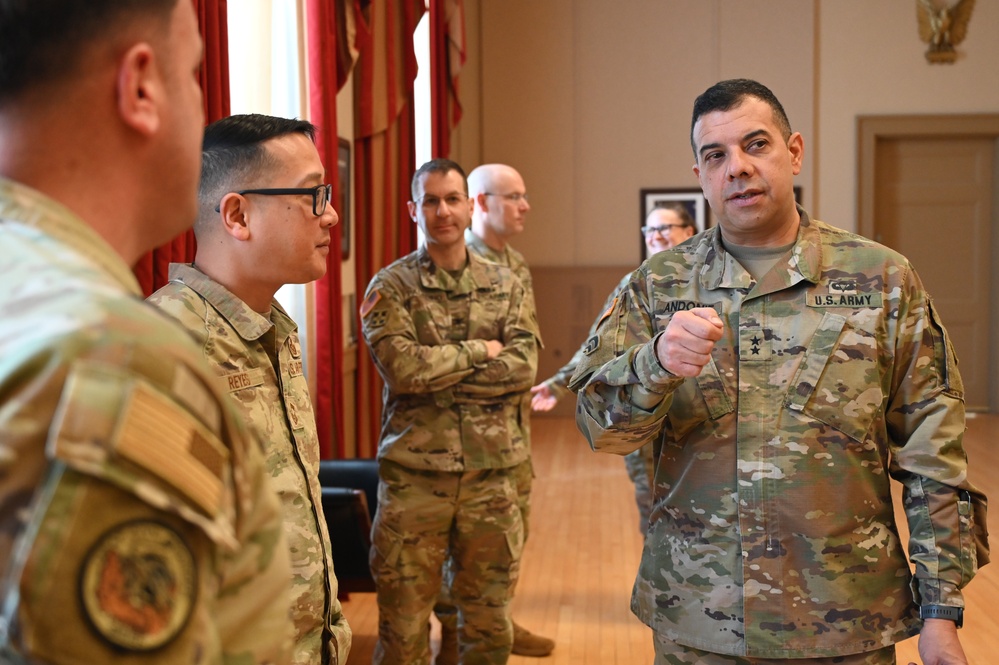 D.C. National Guard Counterdrug Program Soldiers and Airmen Coined by Commanding General