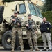 Cal Guard Soldiers manage traffic control points for LA County Wildfires in Altadena