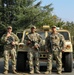 Cal Guard Soldiers manage traffic control points for LA County Wildfires in Altadena